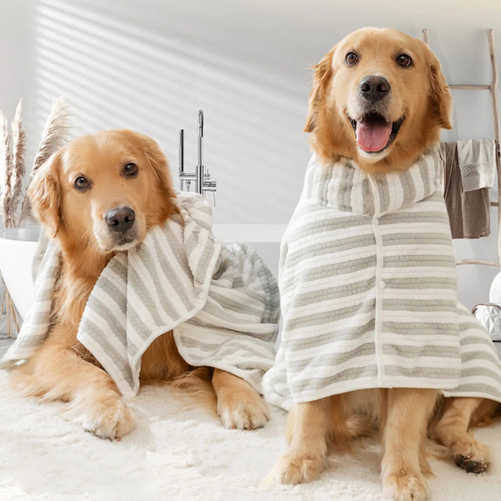 Dog Bathrobe Towel